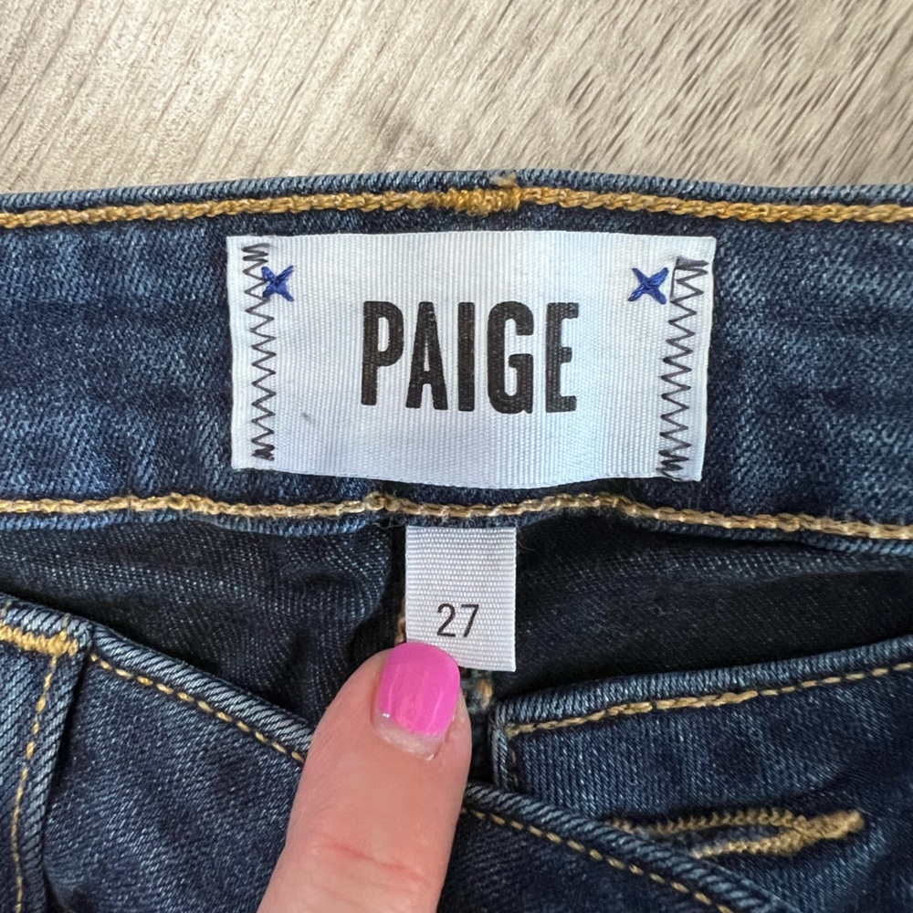 (2) PAIGE Jean bundle size 27 - Picture 4 of 7